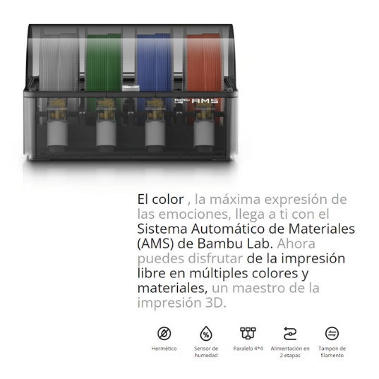 Impresora 3D Bambu Lab X1 Carbon