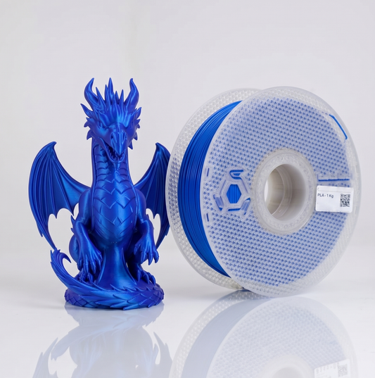 Filamento PLA Azul Seda – 1 Kg
