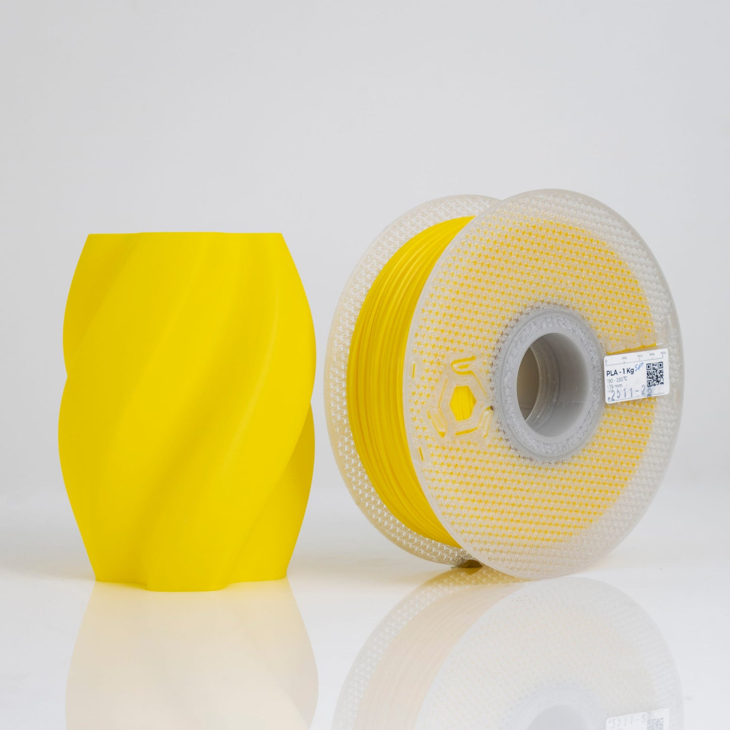 Filamento PLA Amarillo – 1 Kg