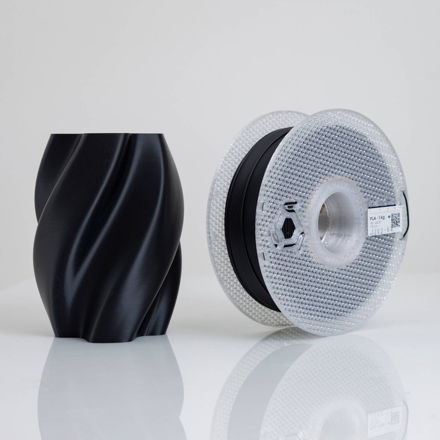 Filamento PLA Negro - 1 Kg