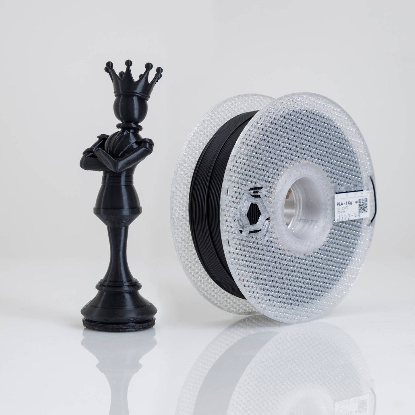 Filamento PLA Negro - 1 Kg