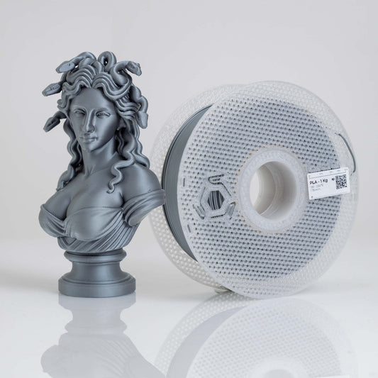 Filamento PLA Plateado - 1 Kg
