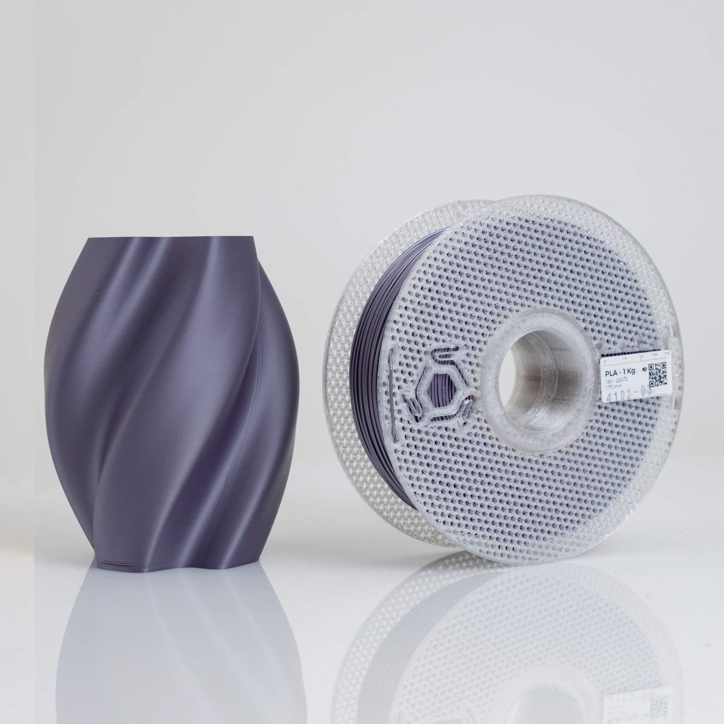 Filamento PLA Purpura Nébula – 1Kg