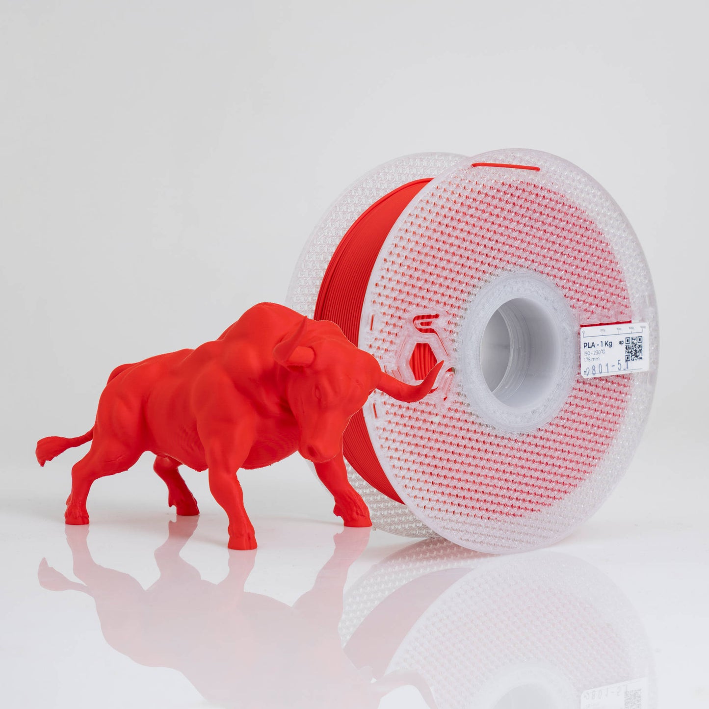 Filamento PLA Rojo – 1 Kg