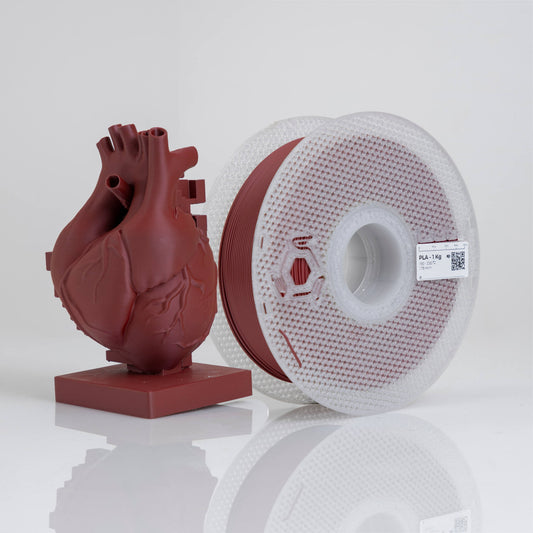 Filamento PLA Rojo Scarlet - 1 Kg