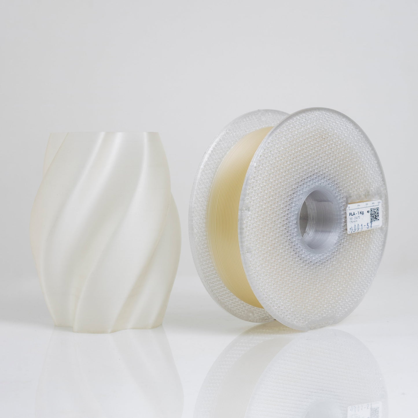 Filamento PLA Transparente (Natural) - 1 Kg