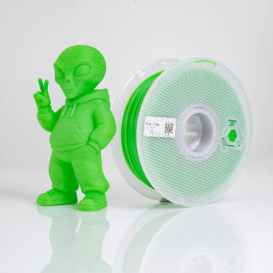Filamento PLA Verde Limón Biche - 1 Kg
